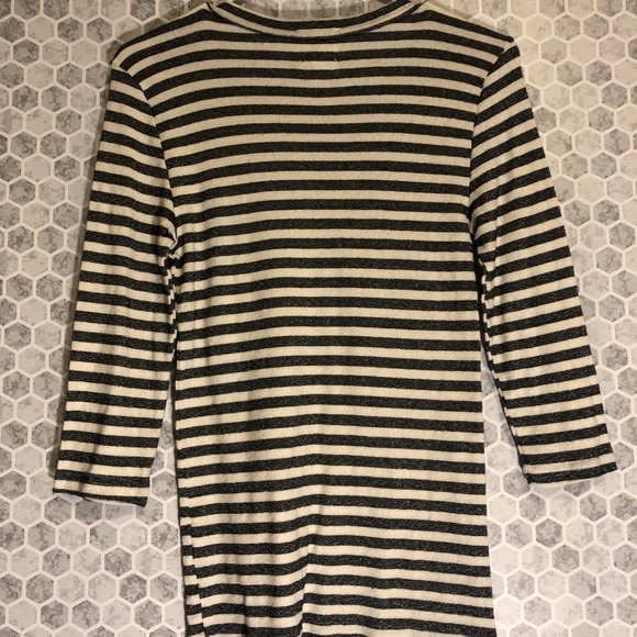 Michael Stars by Anthropologie Striped Shine Tee - Picture 4 of 7